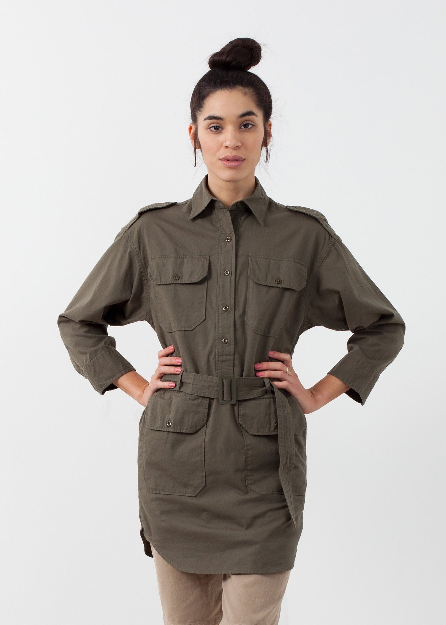 Belted Surplus's Dress