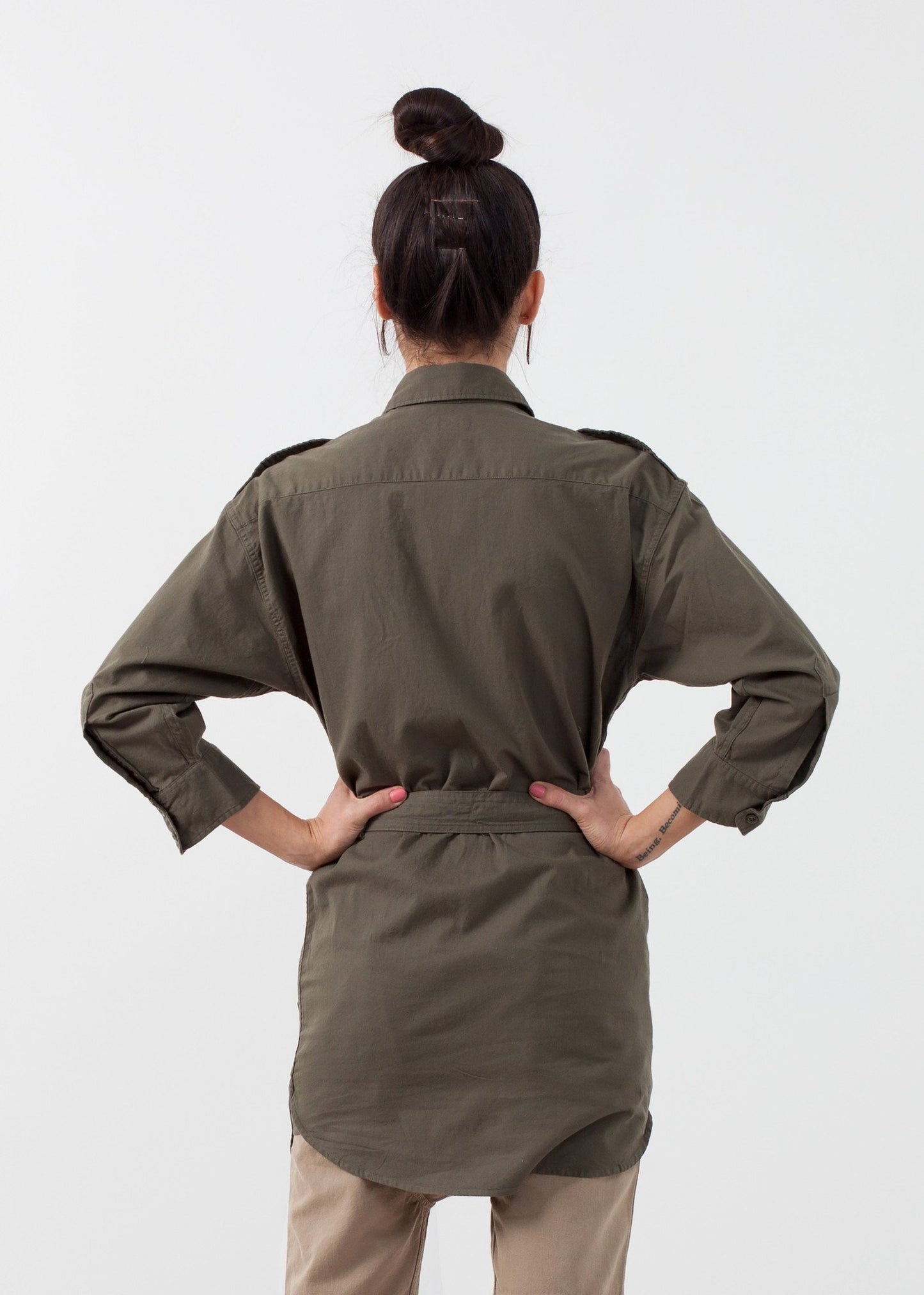 Belted Surplus's Dress