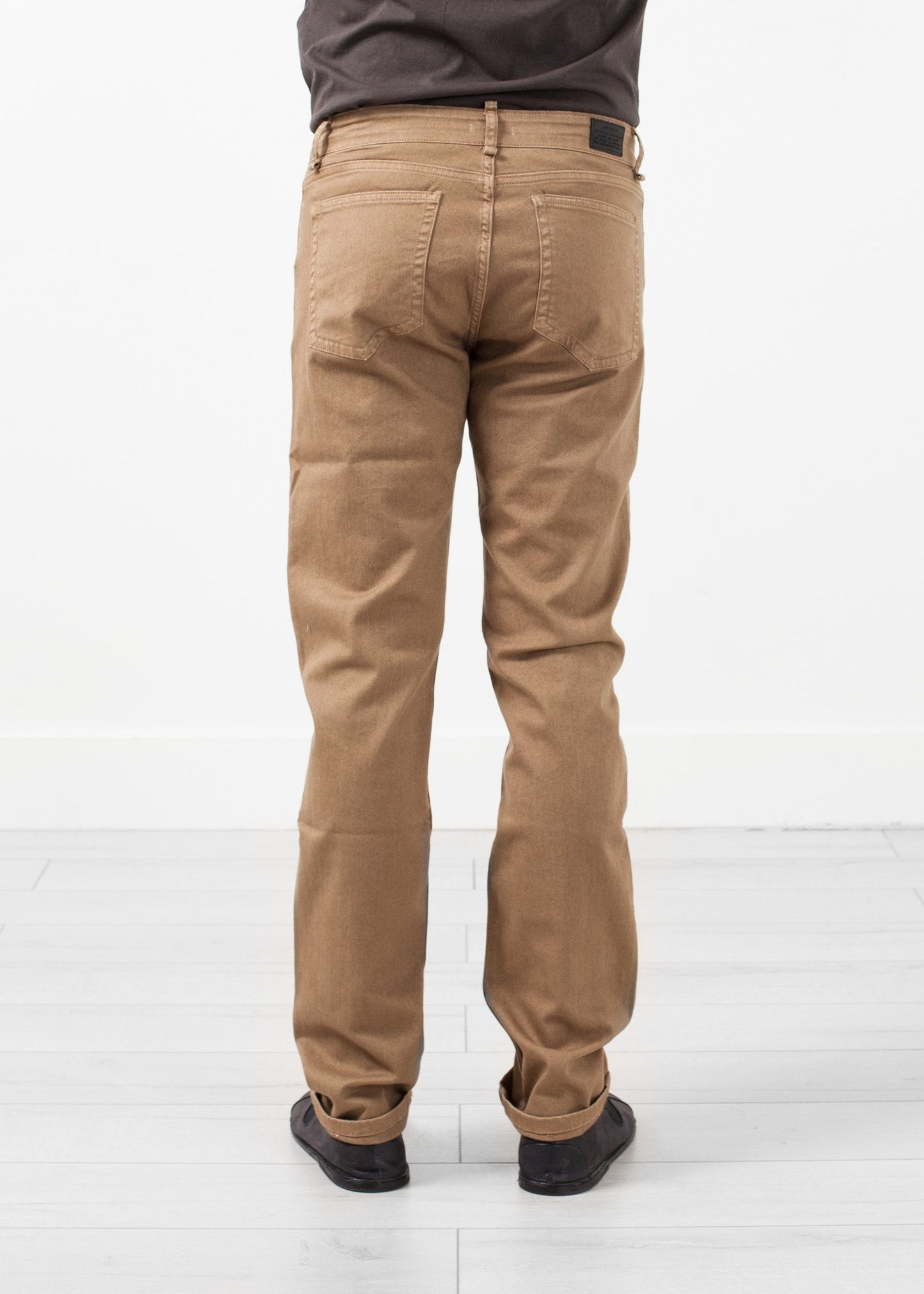 Alex Twill Pant in Sand Brown